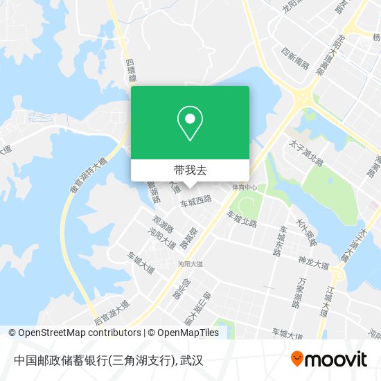 中国邮政储蓄银行(三角湖支行)地图