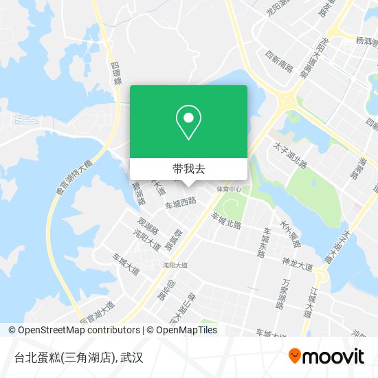 台北蛋糕(三角湖店)地图