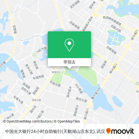 中国光大银行24小时自助银行(天鹅湖山庄东北)地图
