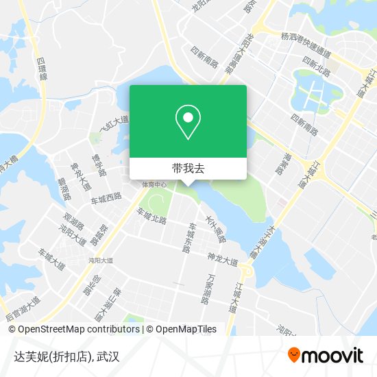 达芙妮(折扣店)地图