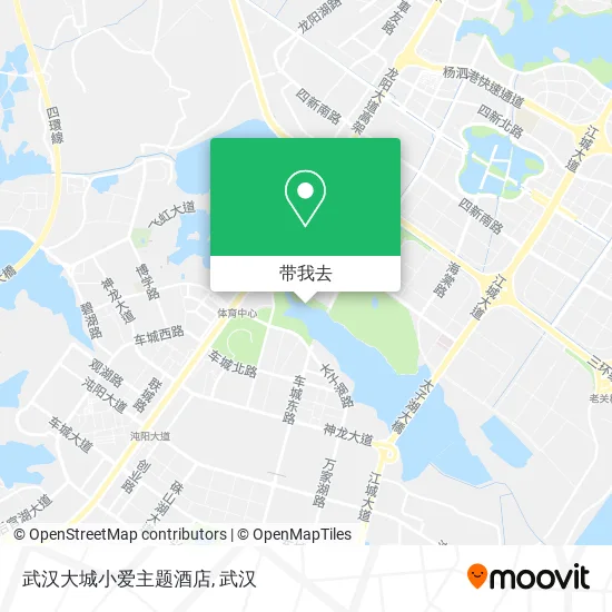 武汉大城小爱主题酒店地图