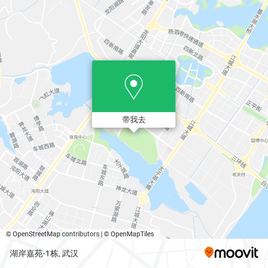 湖岸嘉苑-1栋地图