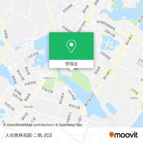 人信奥林花园-二期地图