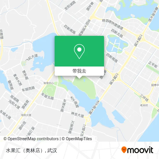 水果汇（奥林店）地图