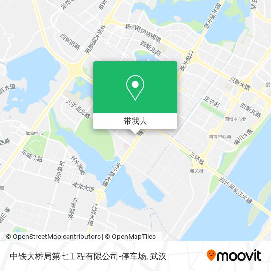 中铁大桥局第七工程有限公司-停车场地图