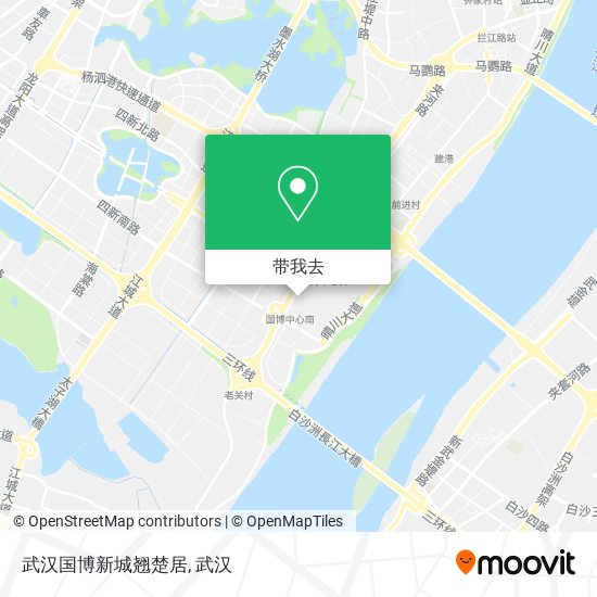 武汉国博新城翘楚居地图