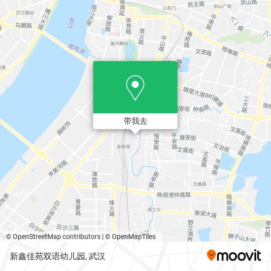 新鑫佳苑双语幼儿园地图