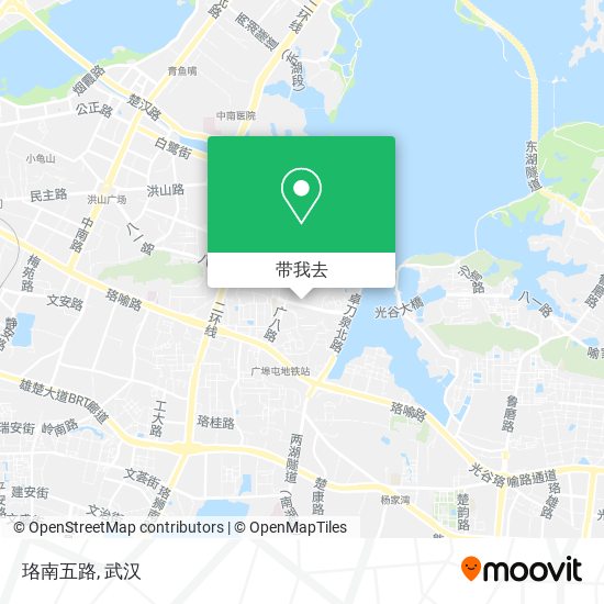 珞南五路地图