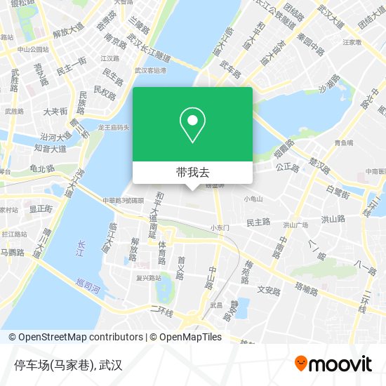 停车场(马家巷)地图