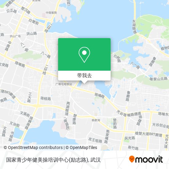 国家青少年健美操培训中心(励志路)地图
