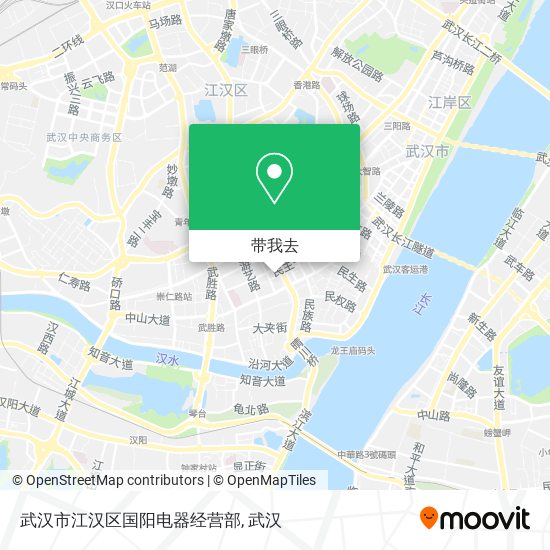 武汉市江汉区国阳电器经营部地图