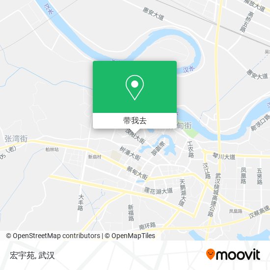 宏宇苑地图
