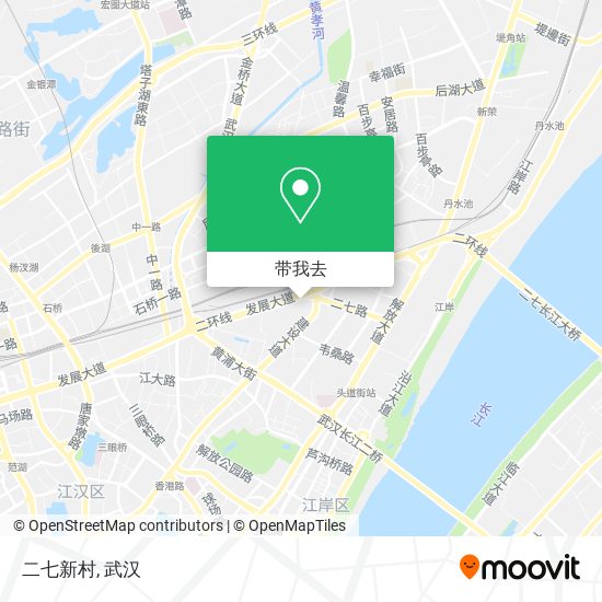 二七新村地图