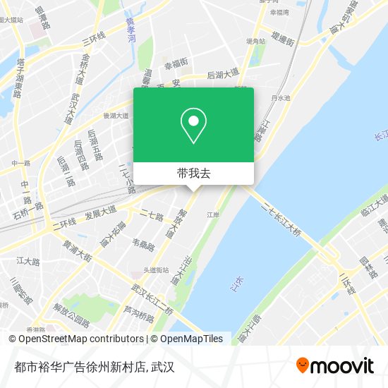 都市裕华广告徐州新村店地图