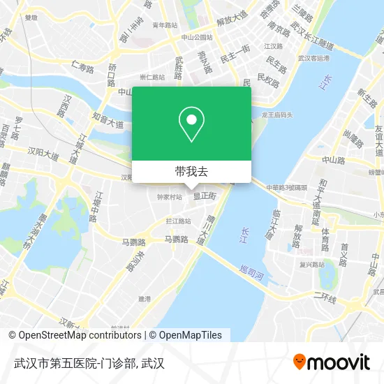 武汉市第五医院-门诊部地图