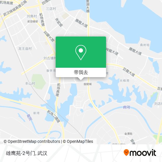 雄鹰苑-2号门地图