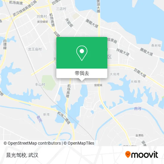 晨光驾校地图
