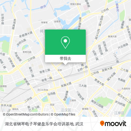 湖北省钢琴电子琴健盘乐学会培训基地地图