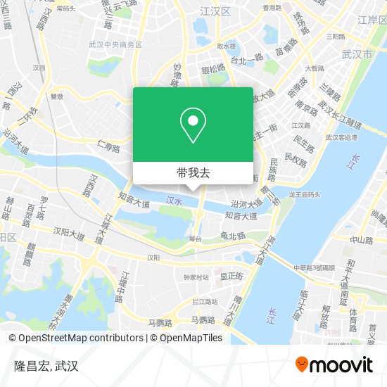 隆昌宏地图