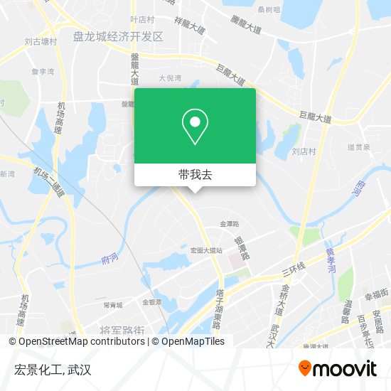 宏景化工地图