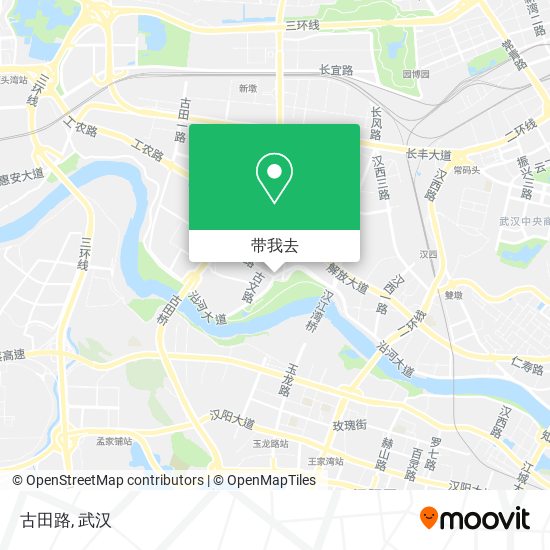 古田路地图