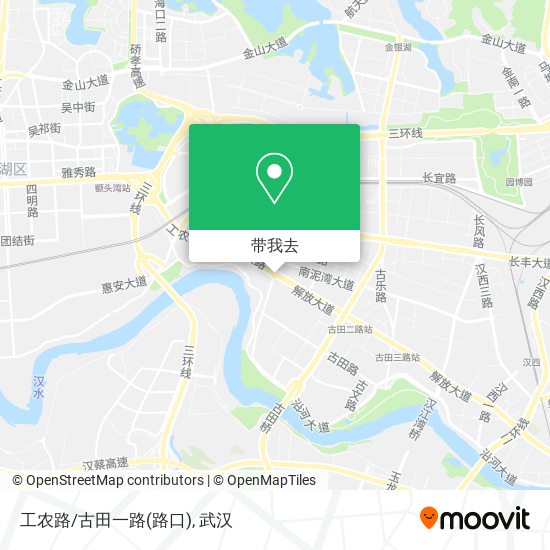 工农路/古田一路(路口)地图