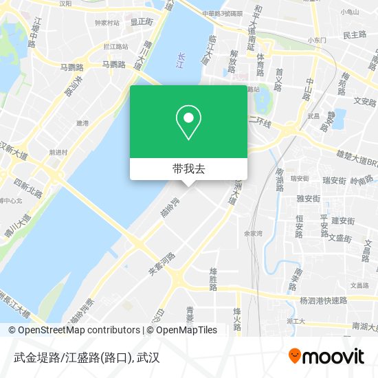 武金堤路/江盛路(路口)地图