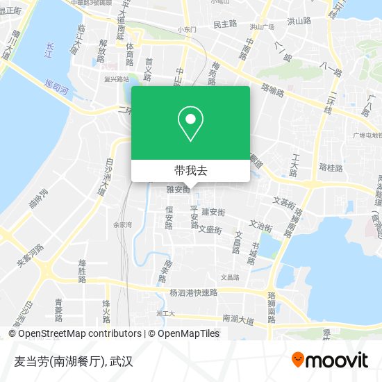 麦当劳(南湖餐厅)地图