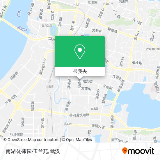南湖·沁康园-玉兰苑地图