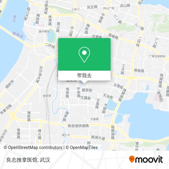良志推拿医馆地图
