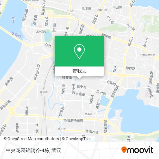 中央花园锦鹃谷-4栋地图