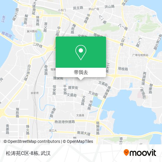 松涛苑C区-8栋地图