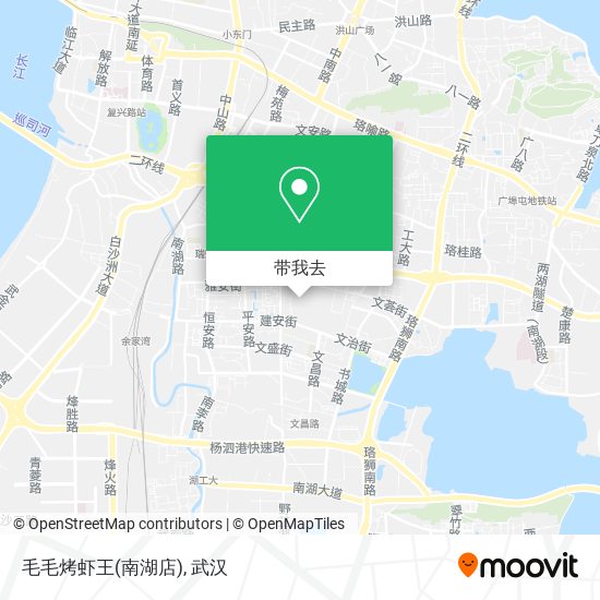毛毛烤虾王(南湖店)地图