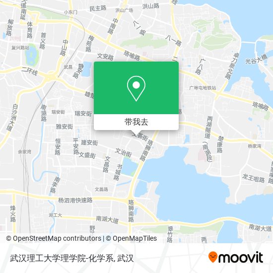 武汉理工大学理学院-化学系地图