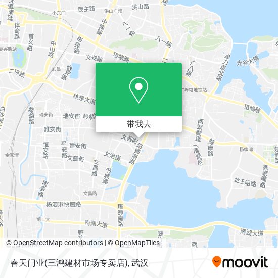 春天门业(三鸿建材市场专卖店)地图