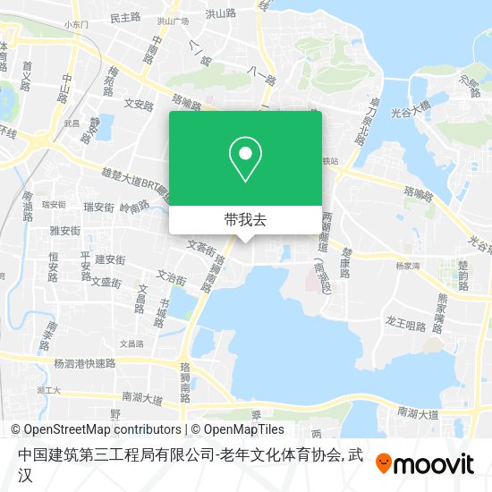 中国建筑第三工程局有限公司-老年文化体育协会地图
