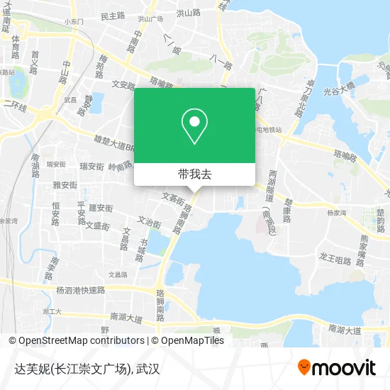 达芙妮(长江崇文广场)地图