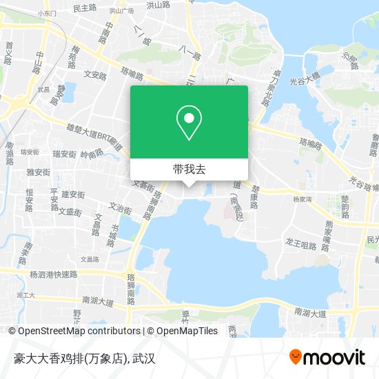 豪大大香鸡排(万象店)地图