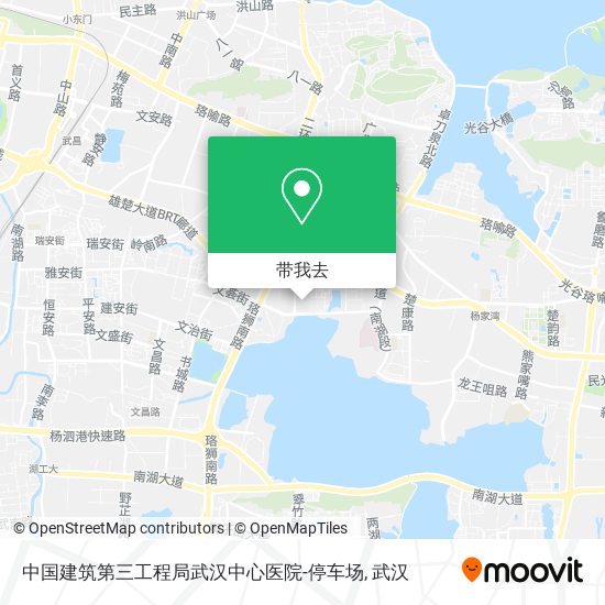 中国建筑第三工程局武汉中心医院-停车场地图