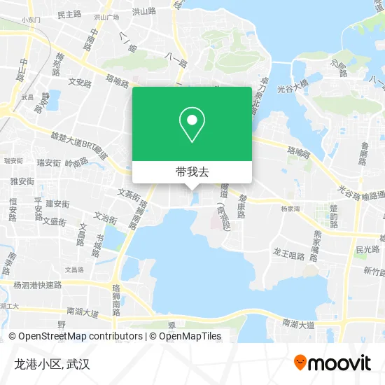 龙港小区地图