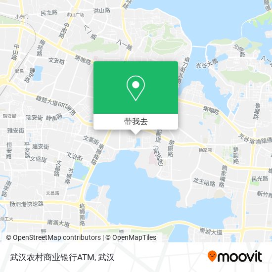 武汉农村商业银行ATM地图