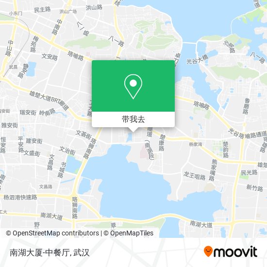南湖大厦-中餐厅地图