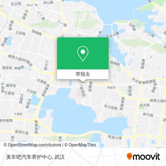 美车吧汽车养护中心地图