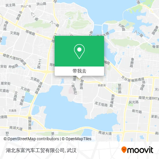 湖北东富汽车工贸有限公司地图