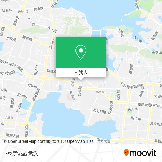 标榜造型地图