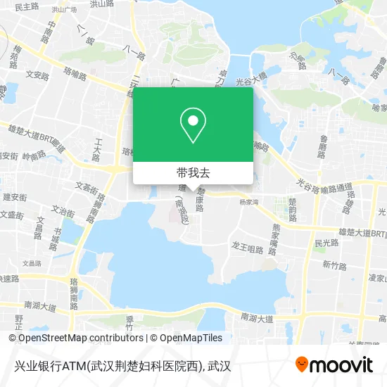 兴业银行ATM(武汉荆楚妇科医院西)地图