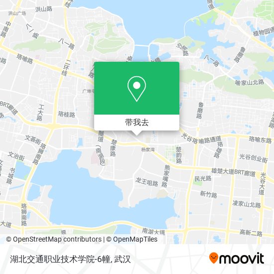 湖北交通职业技术学院-6幢地图