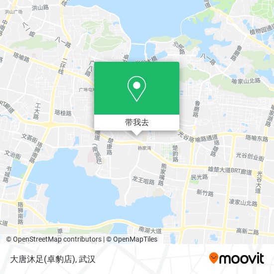 大唐沐足(卓豹店)地图