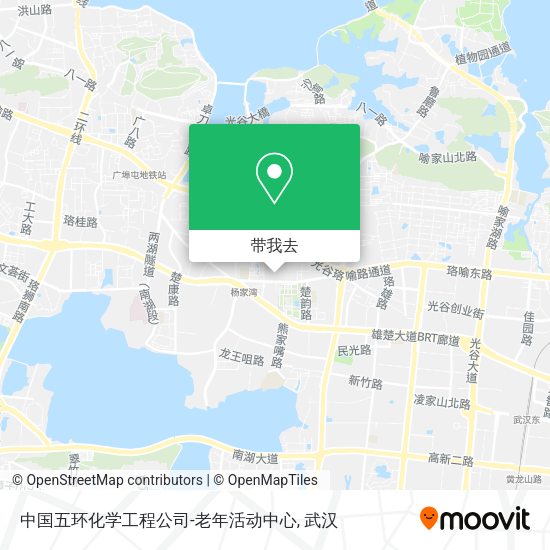 中国五环化学工程公司-老年活动中心地图