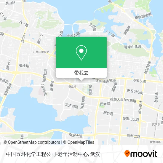 中国五环化学工程公司-老年活动中心地图
